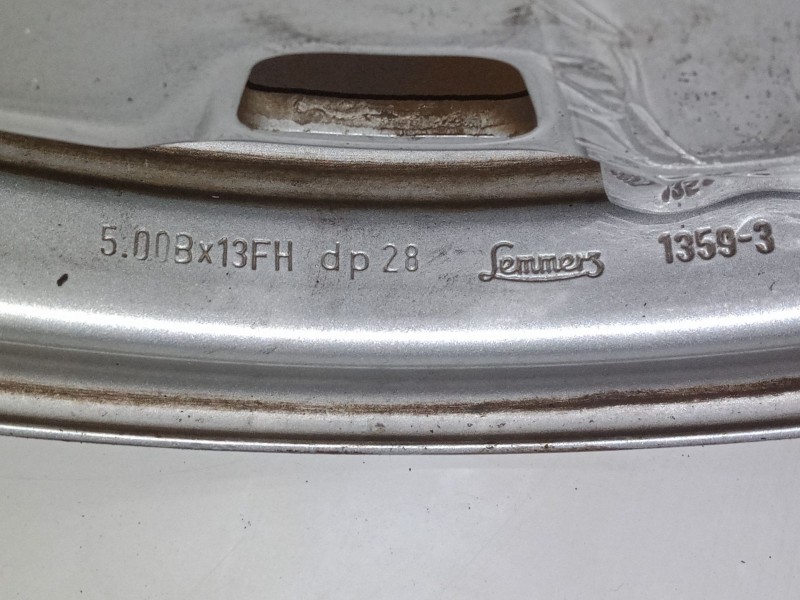 Recambio de llanta chapa 13´´ para peugeot 205 ii (20a/c) 1.1 referencia OEM IAM   