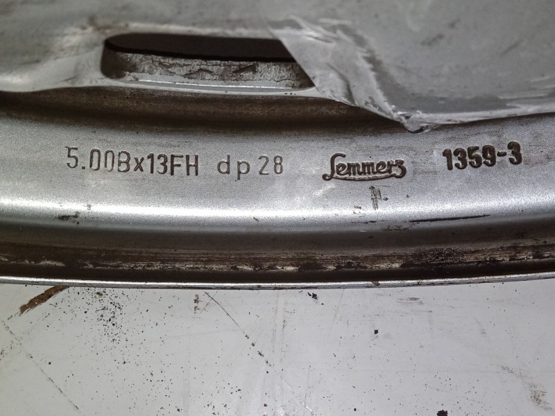 Recambio de llanta chapa 13´´ para peugeot 205 ii (20a/c) 1.1 referencia OEM IAM   