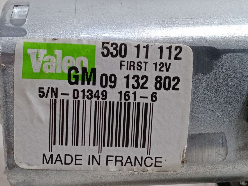 Recambio de motor limpia trasero para opel corsa c (x01) 1.2 twinport (f08, f68) referencia OEM IAM 53011112  