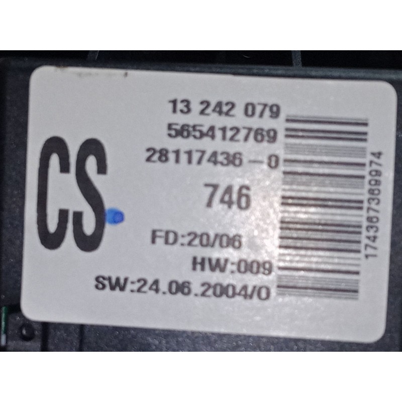 Recambio de pantalla interior reloj para opel corsa c (x01) 1.2 twinport (f08, f68) referencia OEM IAM   