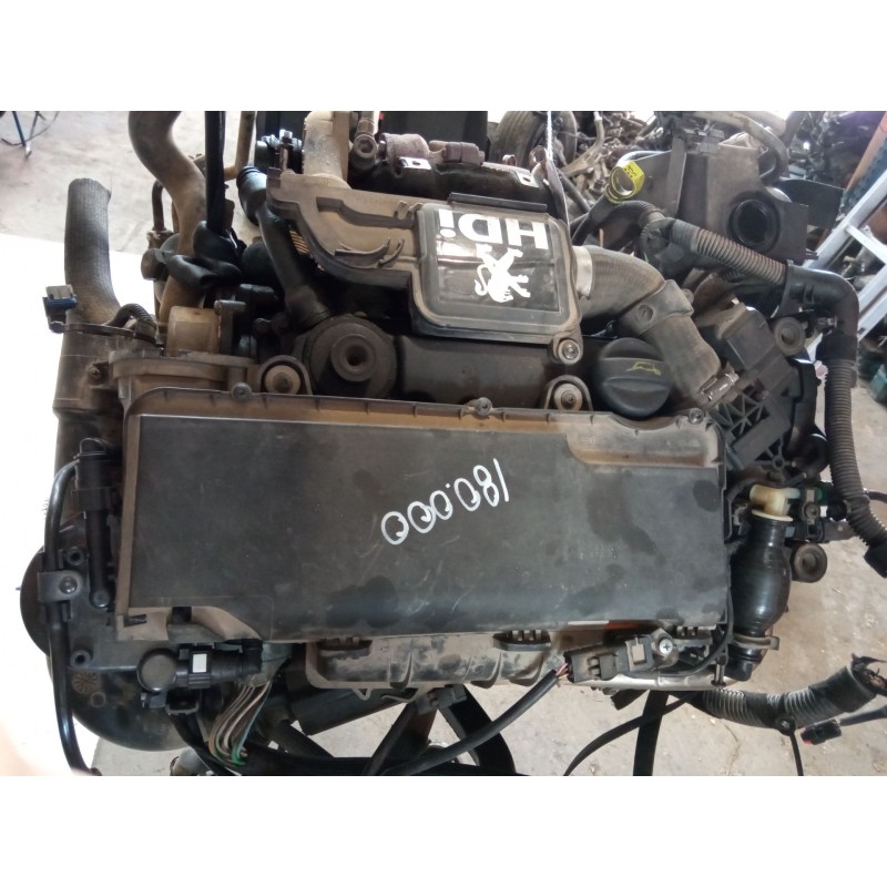 Recambio de motor completo para peugeot 206 hatchback (2a/c) 1.4 hdi eco 70 referencia OEM IAM 180.000Km  
