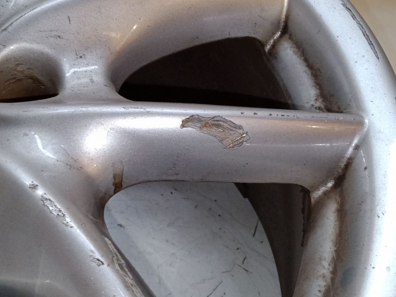 Recambio de llanata aluminio 19´´ para porsche cayenne (9pa) turbo 4.5 referencia OEM IAM   