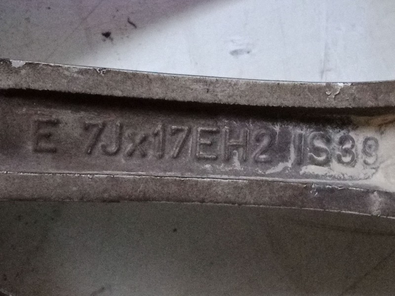 Recambio de llanta aluminio 17´´ para bmw x3 (e83) 2.0 sd referencia OEM IAM   