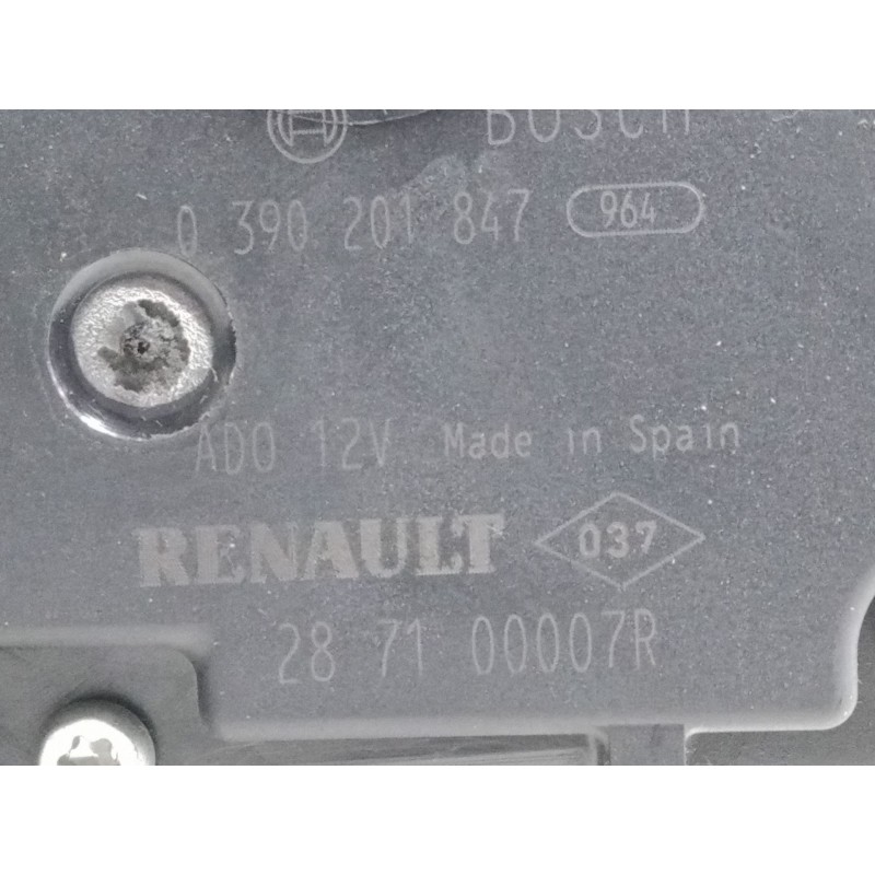 Recambio de motor limpia trasero para renault megane iii hatchback (bz0/1_, b3_) 1.6 16v (bz1b, bz1h) referencia OEM IAM 0390201