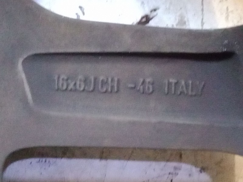 Recambio de llanta aluminio 16´´ para mitsubishi montero io i (h6_w, h7_w) 1.8 (h76w, h66w) referencia OEM IAM   