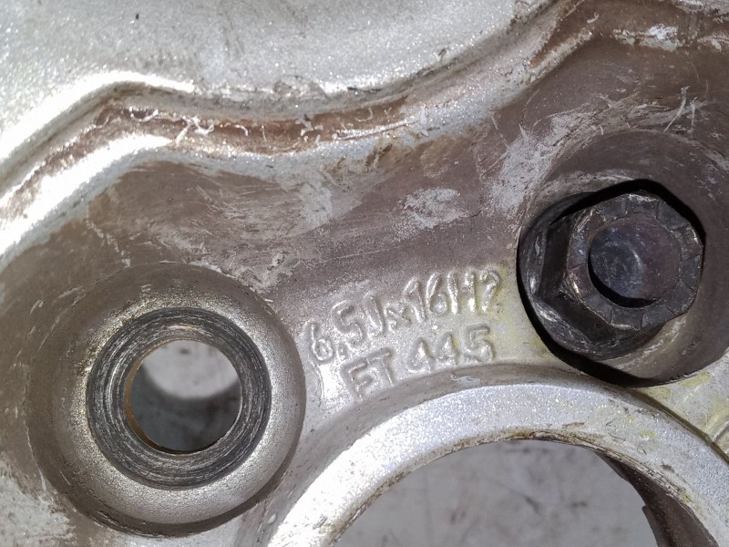 Recambio de llanta aluminio 16´´ para seat leon (1m1) 1.9 tdi referencia OEM IAM   