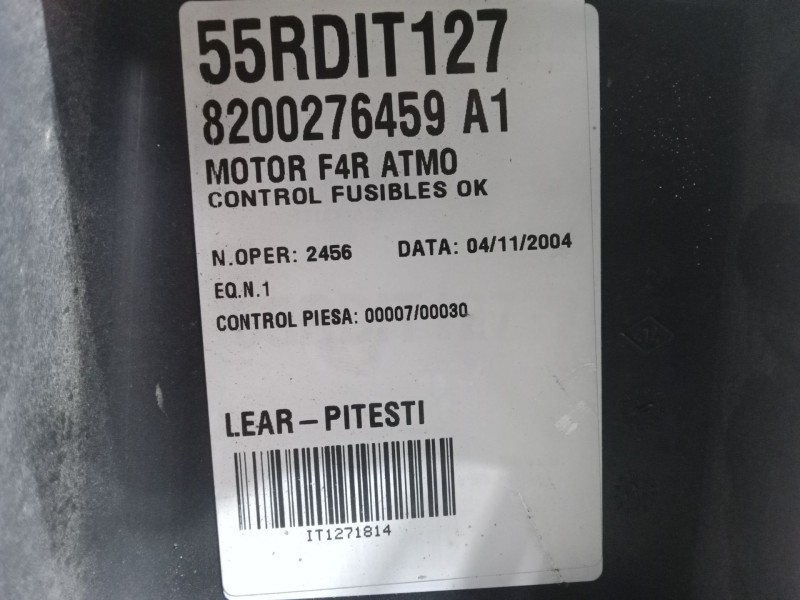 Recambio de bsm para renault laguna ii (bg0/1_) 2.0 16v (bg00, bg0k, bg0p, bg0w) referencia OEM IAM   