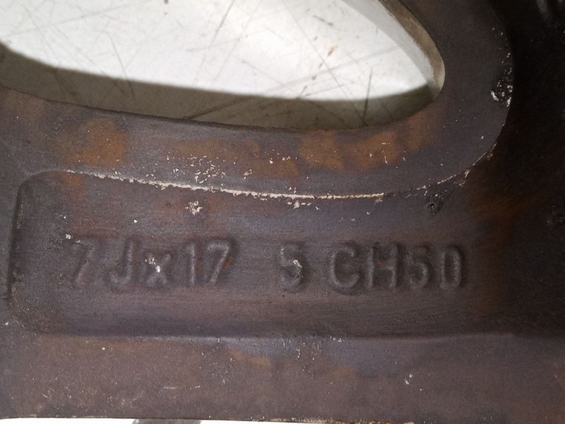 Recambio de llanta aluminio 17´´ para renault laguna ii (bg0/1_) 2.0 16v (bg00, bg0k, bg0p, bg0w) referencia OEM IAM   