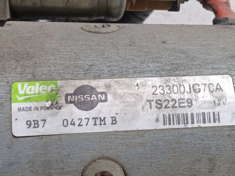Recambio de motor arranque para nissan x-trail ii (t31) 2.0 dci 4x4 referencia OEM IAM   