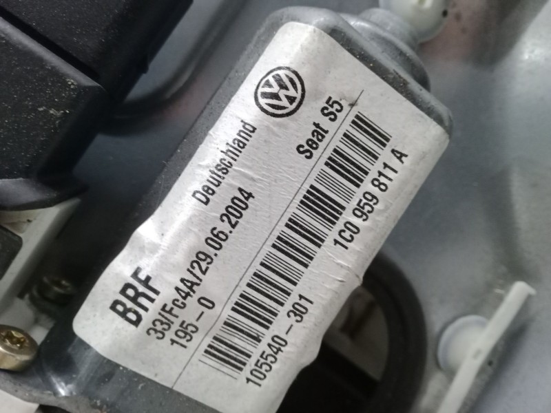 Recambio de elevalunas electrico delantero izquierdo para seat leon (1m1) 1.9 tdi referencia OEM IAM   