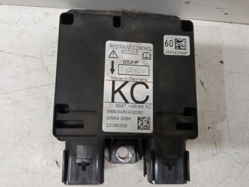 Recambio de centralita airbag para ford fusion (ju_) 1.4 tdci referencia OEM IAM 6S6T14B056KC  