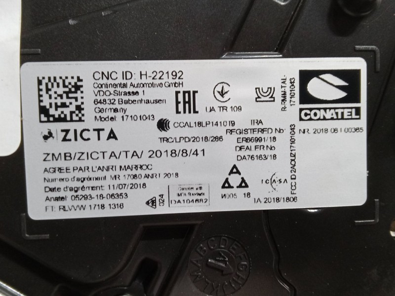 Recambio de cuadro instrumentos para seat ibiza v (kj1, kjg) 1.0 tsi referencia OEM IAM   