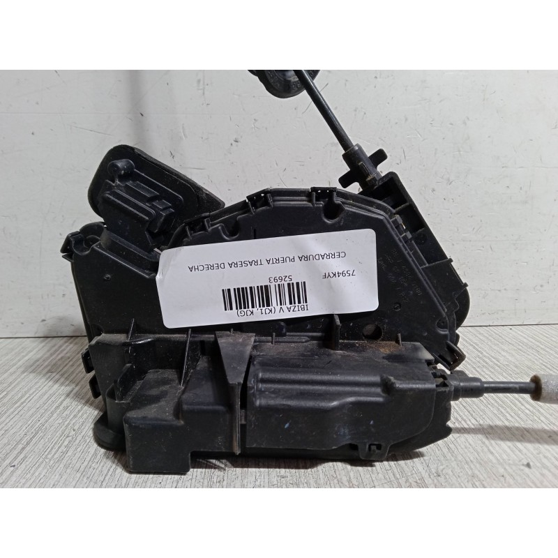 Recambio de cerradura puerta trasera derecha para seat ibiza v (kj1, kjg) 1.0 tsi referencia OEM IAM   