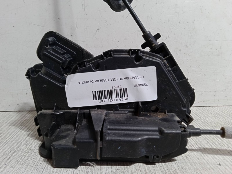 Recambio de cerradura puerta trasera derecha para seat ibiza v (kj1, kjg) 1.0 tsi referencia OEM IAM   