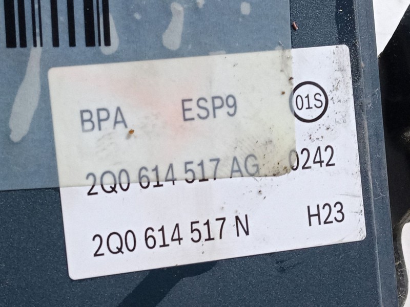 Recambio de abs para seat ibiza v (kj1, kjg) 1.0 tsi referencia OEM IAM 2Q0614517AG  