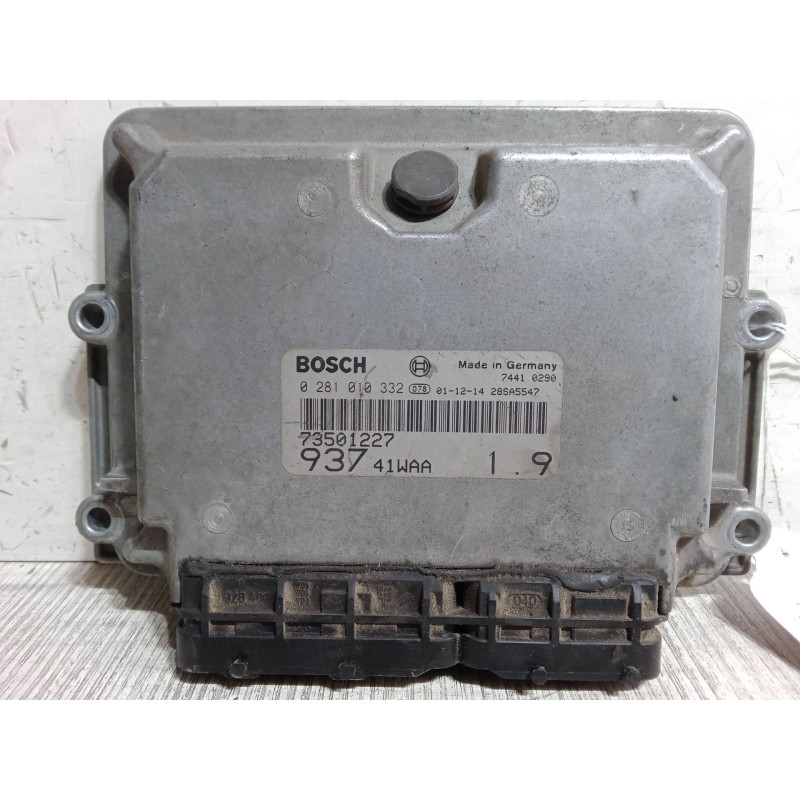 Recambio de centralita motor uce para alfa romeo 147 (937_) 1.9 jtd (937.axd1a, 937.bxd1a) referencia OEM IAM 73501227 93741WAA 