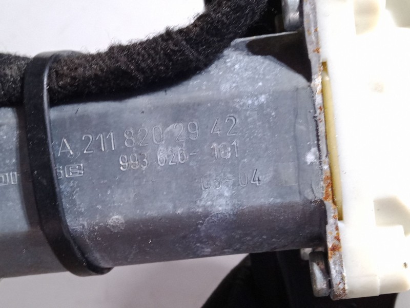 Recambio de elevalunas electrico delantero izquierdo para mercedes-benz clase e t-model (s211) e 200 t kompressor (211.242) refe
