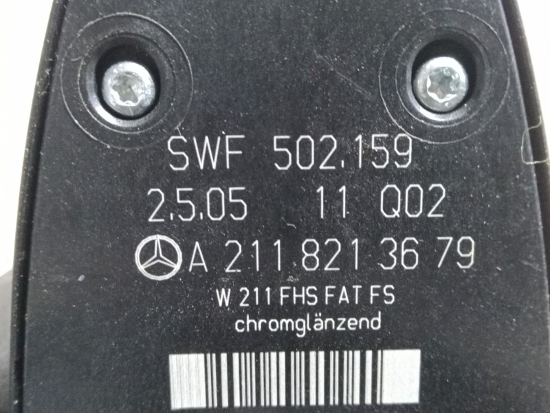 Recambio de mando elevalunas delantero izquierdo para mercedes-benz clase e t-model (s211) e 200 t kompressor (211.242) referenc