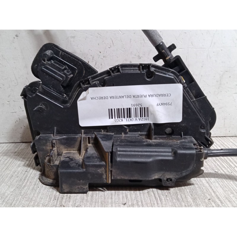 Recambio de cerradura puerta delantera derecha para seat ibiza v (kj1, kjg) 1.0 tsi referencia OEM IAM   