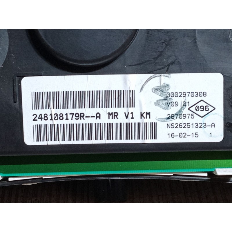 Recambio de cuadro instrumentos para dacia dokker monospace (ke_) 1.5 dci / blue dci 75 (keaj, keah, kejw) referencia OEM IAM 24