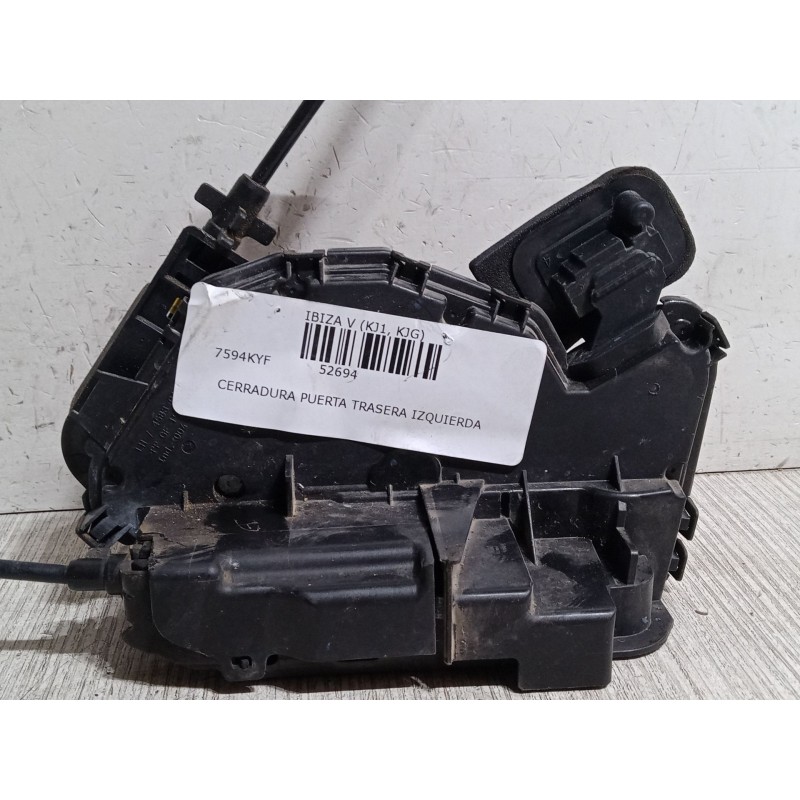 Recambio de cerradura puerta trasera izquierda para seat ibiza v (kj1, kjg) 1.0 tsi referencia OEM IAM   