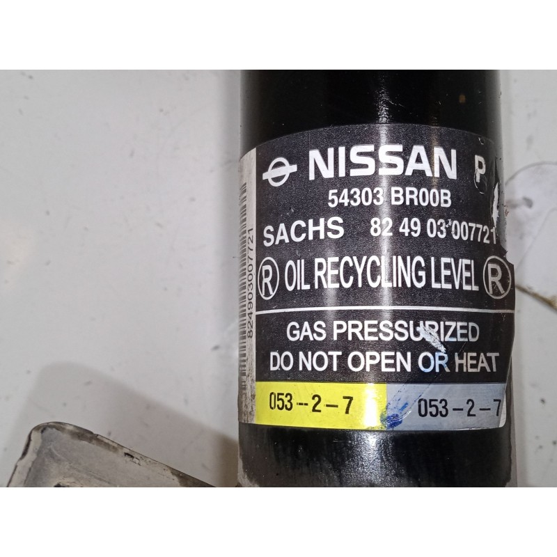 Recambio de amortiguador delantero izquierdo para nissan qashqai / qashqai +2 i (j10, nj10, jj10e) 1.5 dci referencia OEM IAM   