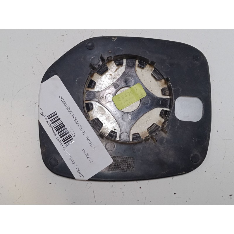 Recambio de cristal retrovisor izquierdo para citroën berlingo / berlingo first monospace (mf_, gjk_, gfk_) 1.9 d (mfwjz) refere