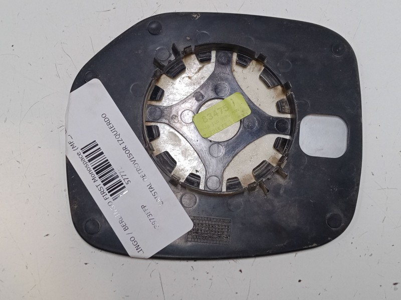 Recambio de cristal retrovisor izquierdo para citroën berlingo / berlingo first monospace (mf_, gjk_, gfk_) 1.9 d (mfwjz) refere