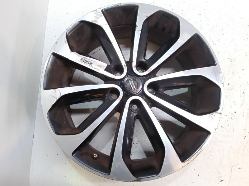 Recambio de llanta aluminio 18´´ para nissan qashqai / qashqai +2 i (j10, nj10, jj10e) 1.5 dci referencia OEM IAM   