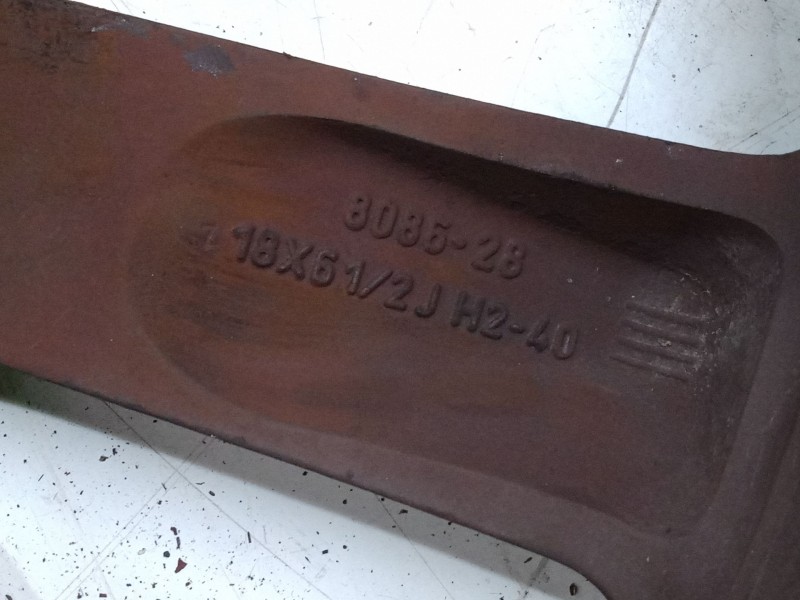 Recambio de llanta aluminio 18´´ para nissan qashqai / qashqai +2 i (j10, nj10, jj10e) 1.5 dci referencia OEM IAM   
