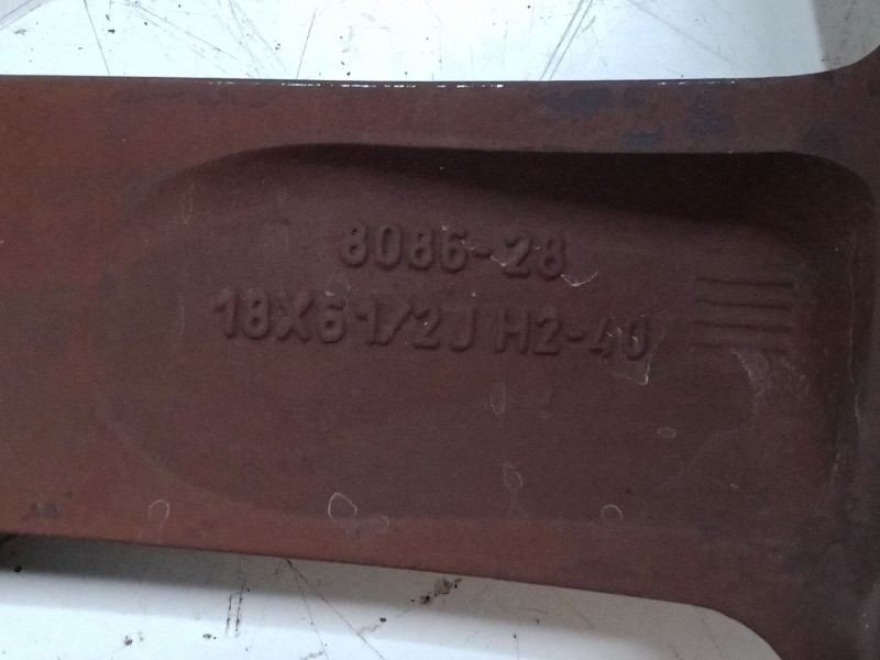 Recambio de llanta aluminio 18´´ para nissan qashqai / qashqai +2 i (j10, nj10, jj10e) 1.5 dci referencia OEM IAM   