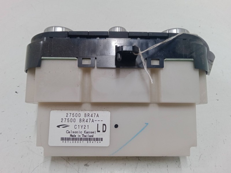 Recambio de mando climatizador para nissan qashqai / qashqai +2 i (j10, nj10, jj10e) 1.5 dci referencia OEM IAM 27500BR47A  