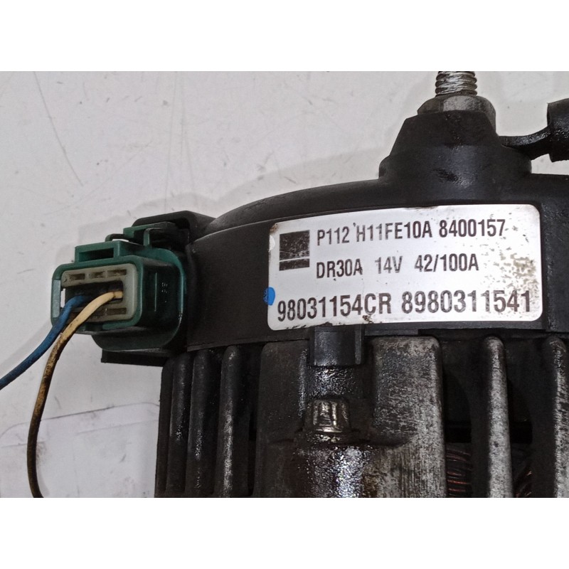Recambio de alternador para opel zafira / zafira family b (a05) 1.7 cdti (m75) referencia OEM IAM 98031154CR  