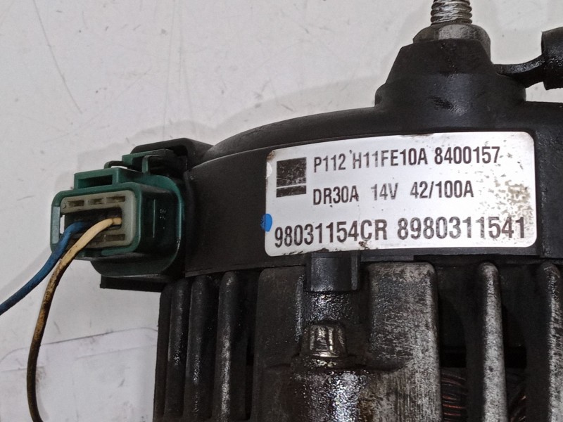 Recambio de alternador para opel zafira / zafira family b (a05) 1.7 cdti (m75) referencia OEM IAM 98031154CR  