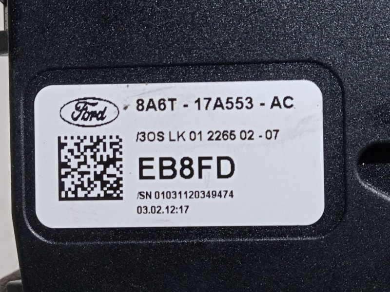 Recambio de mando limpiaparabrisas para ford fiesta vi (cb1, ccn) 1.6 tdci referencia OEM IAM   