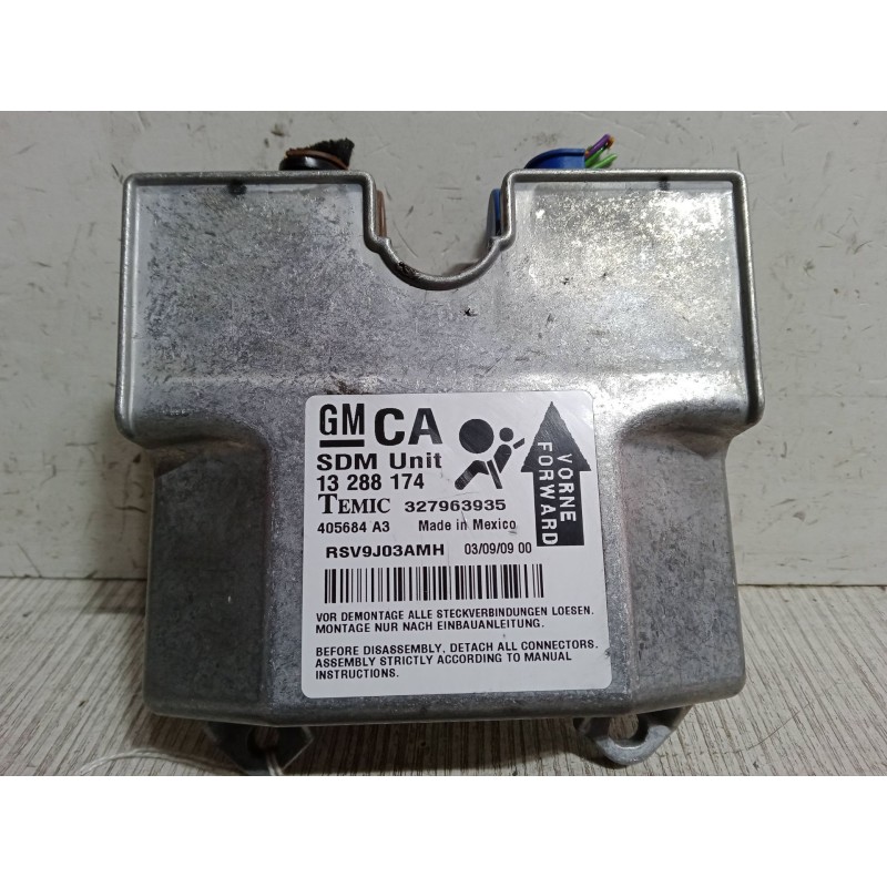 Recambio de centralita airbag para opel astra h gtc (a04) 1.7 cdti (l08) referencia OEM IAM 327963935  