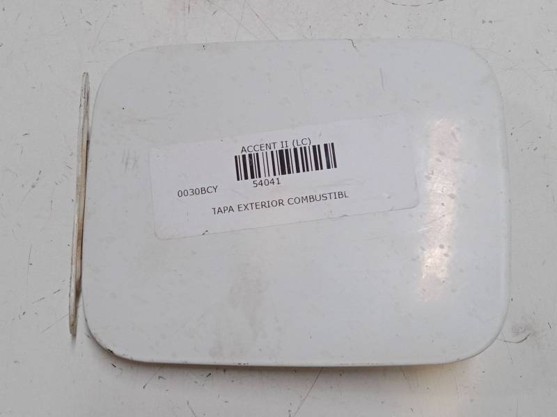 TAPA EXTERIOR COMBUSTIBLE 
