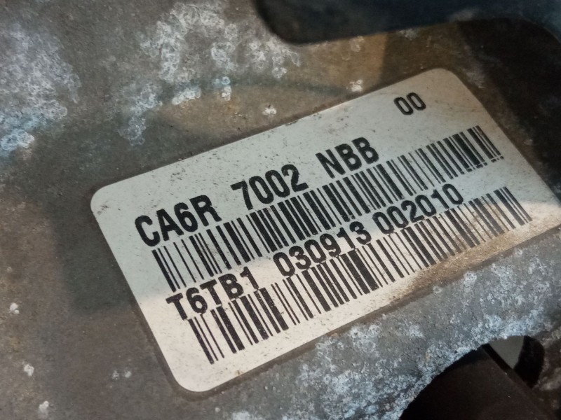 Recambio de caja de cambios manual 5 velocidades para ford fiesta vi (cb1, ccn) 1.0 ecoboost referencia OEM IAM CA6R7002NBB  T6T