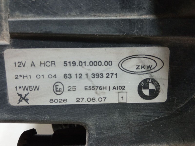 Recambio de faro izquierdo para bmw 3 coupé (e36) 318 is referencia OEM IAM 63121393271  