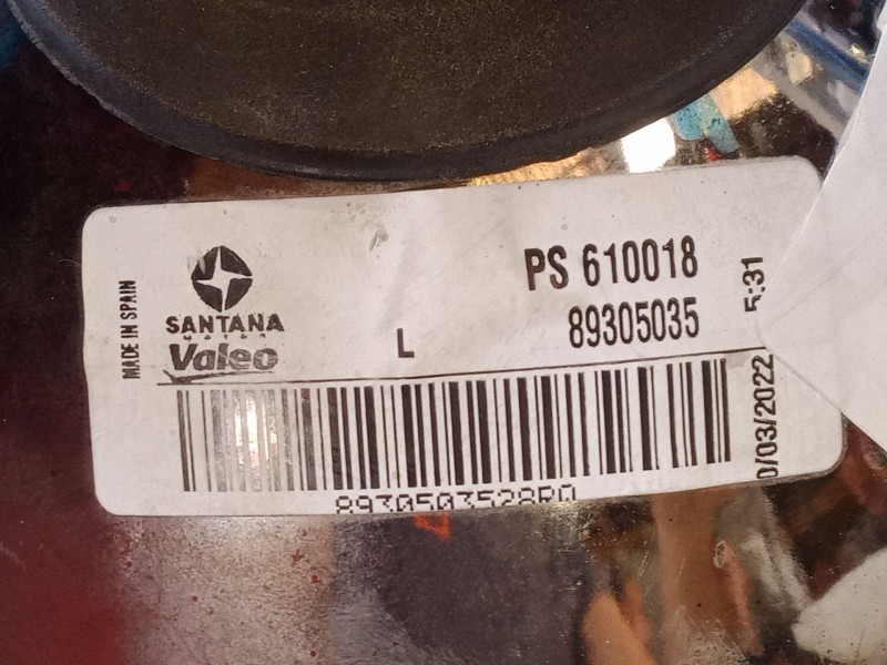 Recambio de faro izquierdo para santana ps10/anibal 2.8 td referencia OEM IAM PS610018  