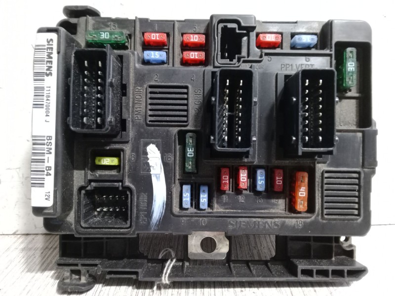 Recambio de bsm para citroën c3 ii (sc_) 1.4 hdi 70 (sc8hzc, sc8hr0, sc8hp4) referencia OEM IAM 9643498780 BSM-B4 T118470004J