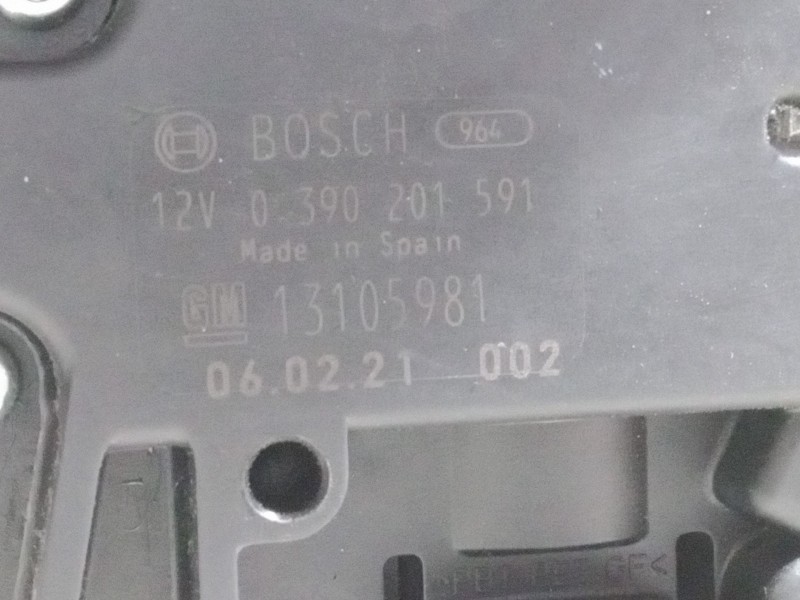 Recambio de motor limpia trasero para opel astra h (a04) 1.4 (l48) referencia OEM IAM 1J4959857  0390201591