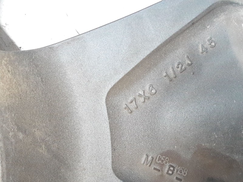 Recambio de llanta aluminio 17´´ para nissan leaf (ze0) electric referencia OEM IAM 170119  17X6 , 5 ET 45