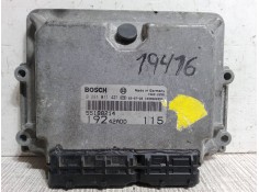 Recambio de centralita motor uce para fiat stilo multi wagon (192_) 1.9 jtd referencia OEM IAM 55188214 19242ADD 0281011421