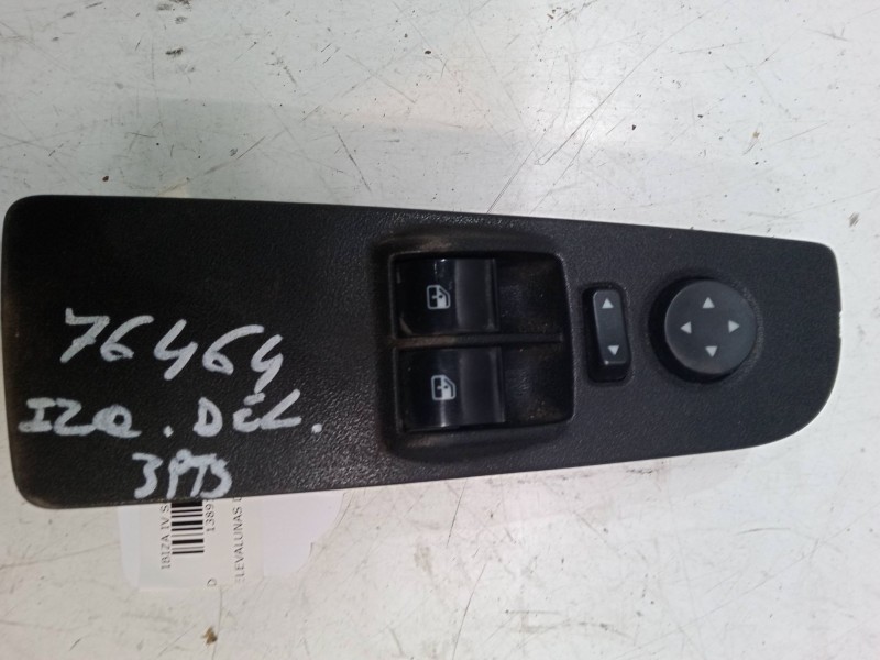 Recambio de mando elevalunas delantero izquierdo para seat ibiza iv sc (6j1, 6p5) 1.4 referencia OEM IAM   