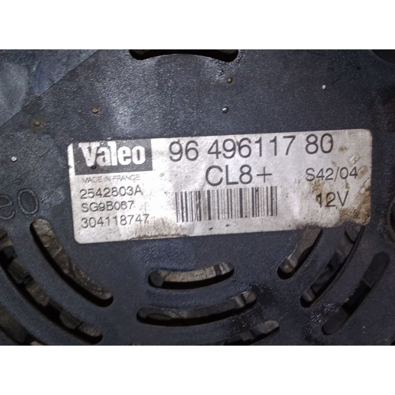 Recambio de alternador para peugeot 307 cc (3b) 1.6 16v referencia OEM IAM   