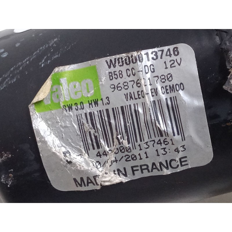 Recambio de motor limpiaparabrisas delantero izquierdo para citroën c4 ii (nc_) 1.6 hdi 90 referencia OEM IAM 53042436  