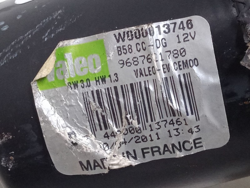 Recambio de motor limpiaparabrisas delantero izquierdo para citroën c4 ii (nc_) 1.6 hdi 90 referencia OEM IAM 53042436  