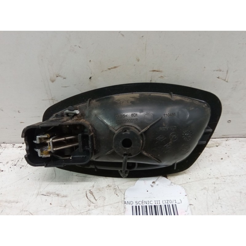 Recambio de maneta interior puerta trasera derecha para renault grand scénic iii (jz0/1_) 1.4 16v (jz0f) referencia OEM IAM   