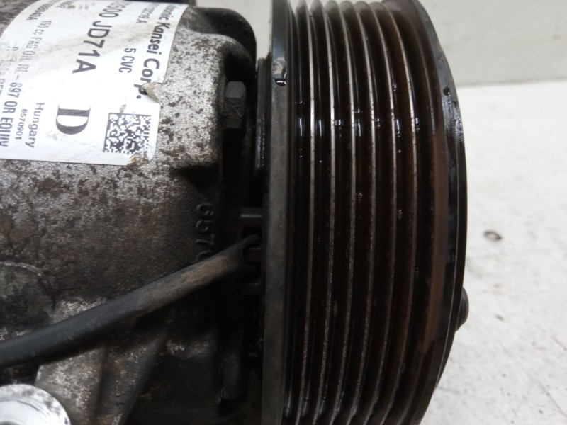 Recambio de compresor a/a para nissan x-trail ii (t31) 2.0 dci 4x4 referencia OEM IAM 92600JD71AD  